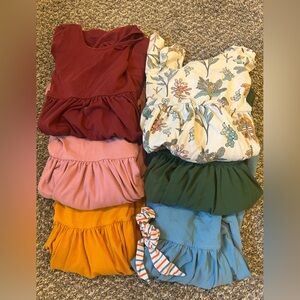 Alice & Ames Girls Ballet Twirl Dress, Set of 6 Dresses, Size 6